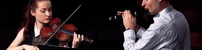 Evensong Concert: Tatiana Chulochnikova and David Ross Duos for violin and flute