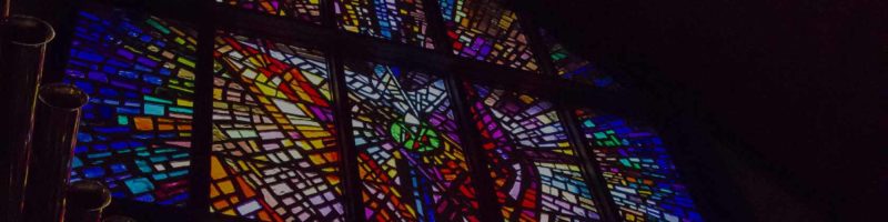 Spencerville Church Stained-Glass Window