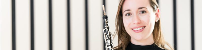 Amy Cassiere, oboe in concert, Evensong Concert Series