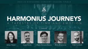 Evensong Concert - Harmonius Journeys: A Tapestry of Time and Emotion